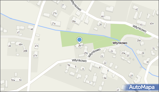Włynkowo, Włynkowo, 25, mapa Włynkowo
