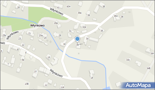 Włynkowo, Włynkowo, 33, mapa Włynkowo