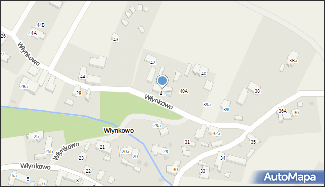 Włynkowo, Włynkowo, 41, mapa Włynkowo