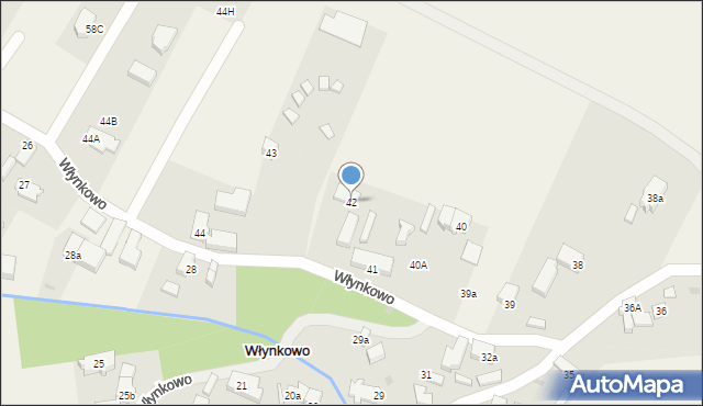 Włynkowo, Włynkowo, 42, mapa Włynkowo