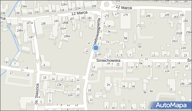 Wejherowo, Wniebowstąpienia, 11, mapa Wejherowo