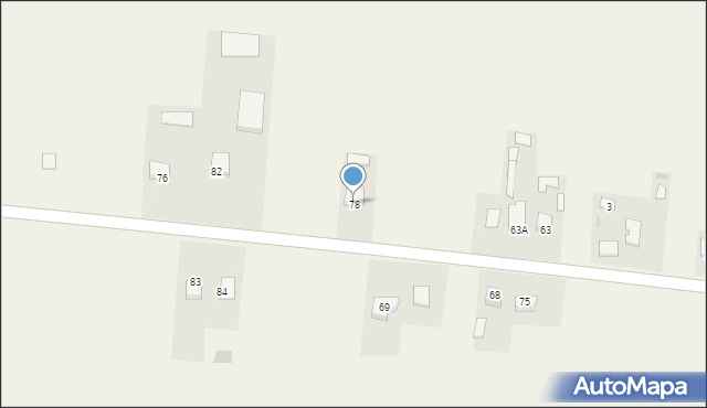 Wnorów, Wnorów, 78, mapa Wnorów