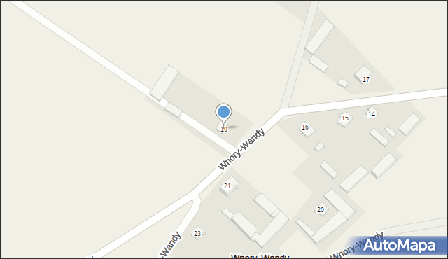 Wnory-Wandy, Wnory-Wandy, 19, mapa Wnory-Wandy