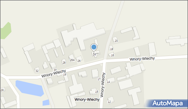 Wnory-Wiechy, Wnory-Wiechy, 24, mapa Wnory-Wiechy