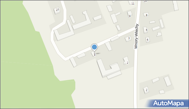 Wnory-Wiechy, Wnory-Wiechy, 4, mapa Wnory-Wiechy