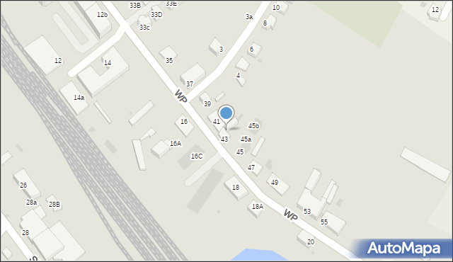 Aleksandrów Kujawski, Wojska Polskiego, 43A, mapa Aleksandrów Kujawski