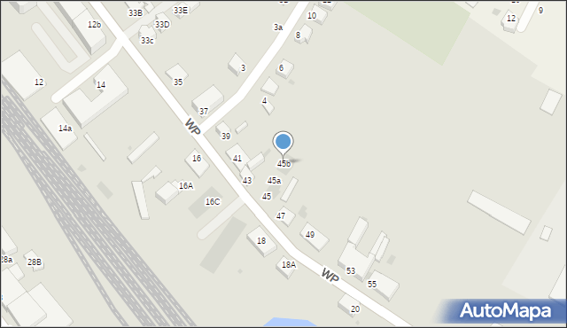 Aleksandrów Kujawski, Wojska Polskiego, 45b, mapa Aleksandrów Kujawski