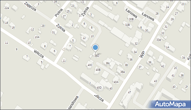 Augustów, Wojska Polskiego, 48D, mapa Augustów