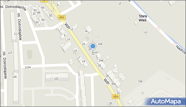 Bełchatów, Wojska Polskiego, 22, mapa Bełchatów