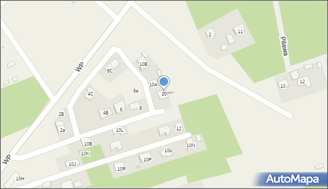 Białobrzegi, Wojska Polskiego, 10, mapa Białobrzegi
