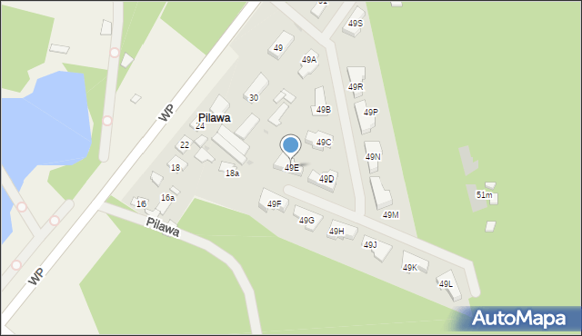 Białobrzegi, Wojska Polskiego, 49E, mapa Białobrzegi