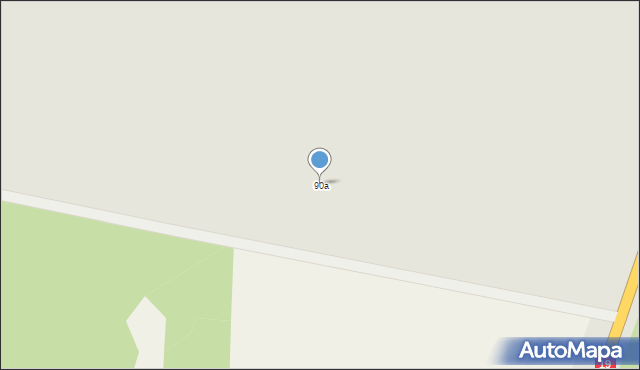 Bielsk Podlaski, Wojska Polskiego, 90a, mapa Bielsk Podlaski