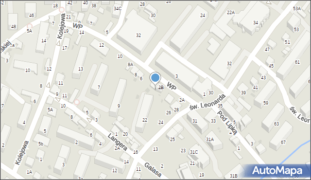 Bochnia, Wojska Polskiego, 4, mapa Bochni