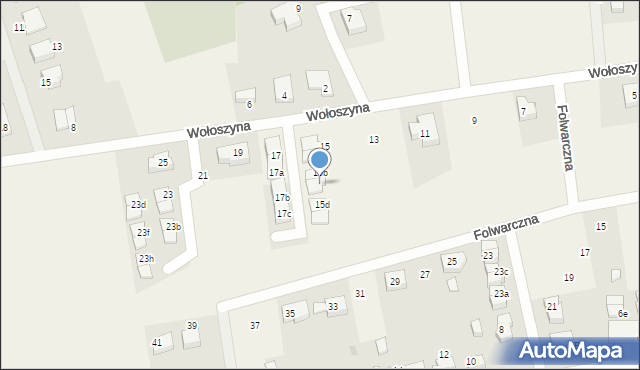 Bojano, Wołoszyna Józefa, 15c, mapa Bojano