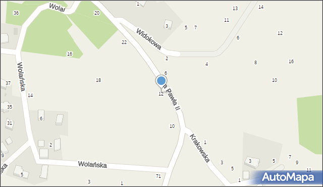 Bolechowice, Wolańska, 12, mapa Bolechowice