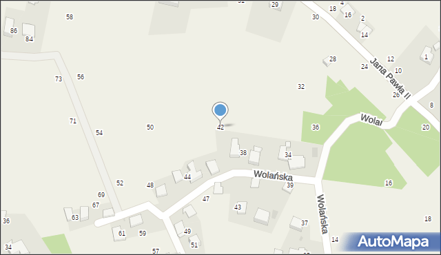 Bolechowice, Wolańska, 42, mapa Bolechowice