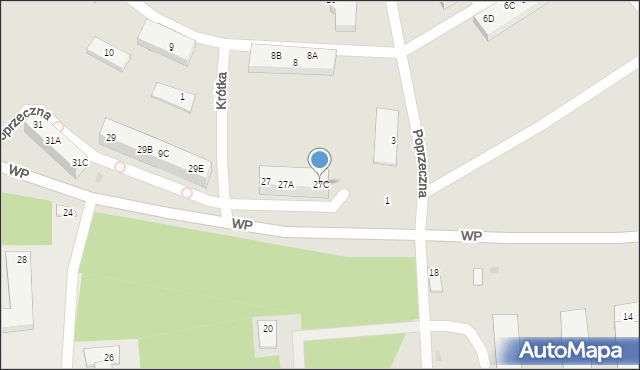 Borne Sulinowo, Wojska Polskiego, 27C, mapa Borne Sulinowo