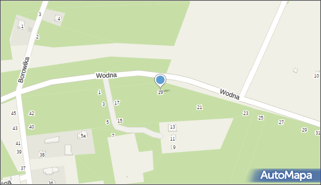 Bronisławów, Wodna, 19, mapa Bronisławów