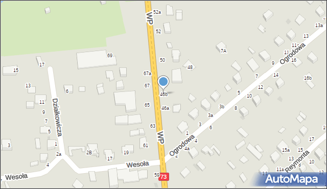 Busko-Zdrój, Wojska Polskiego, 46b, mapa Busko-Zdrój