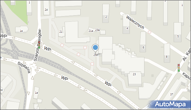 Bydgoszcz, Wojska Polskiego, 23d, mapa Bydgoszczy
