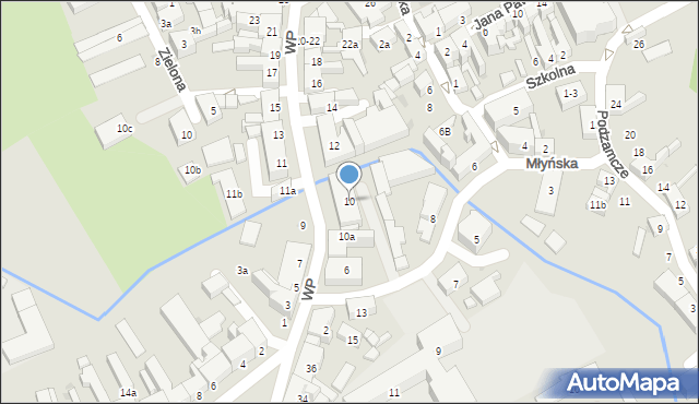 Bytów, Wojska Polskiego, 10, mapa Bytów