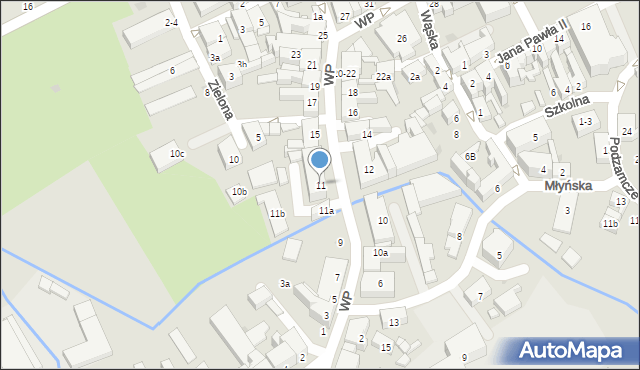 Bytów, Wojska Polskiego, 11, mapa Bytów