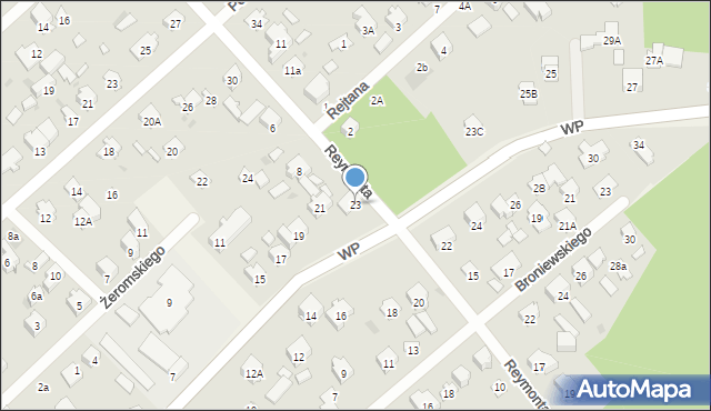 Celestynów, Wojska Polskiego, 23, mapa Celestynów