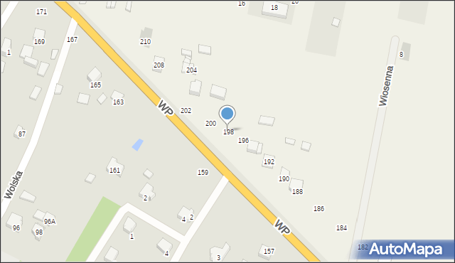 Charłupia Mała, Wojska Polskiego, 198, mapa Charłupia Mała