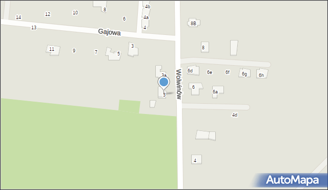 Chełm, Wolwinów, 3, mapa Chełma