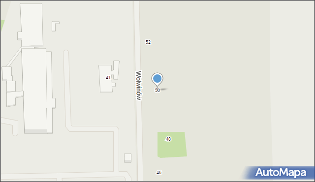 Chełm, Wolwinów, 50, mapa Chełma