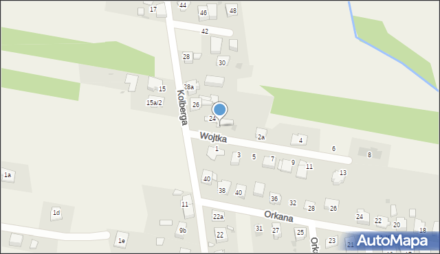 Chełm Śląski, Wojtka Wiktora, ks., 2, mapa Chełm Śląski