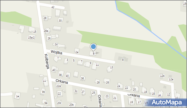 Chełm Śląski, Wojtka Wiktora, ks., 4, mapa Chełm Śląski