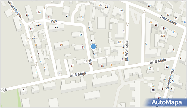 Chełmno, Wojska Polskiego, 5, mapa Chełmno