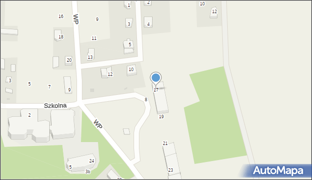 Choczewo, Wojska Polskiego, 17, mapa Choczewo