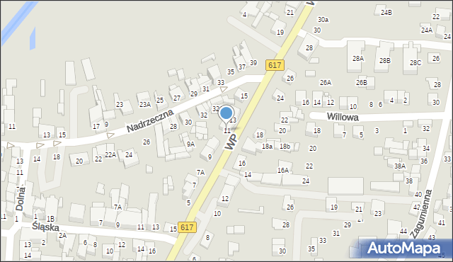 Ciechanów, Wojska Polskiego, 11, mapa Ciechanów