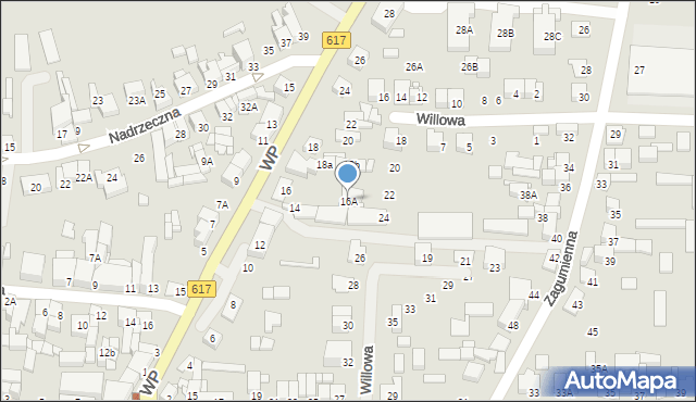 Ciechanów, Wojska Polskiego, 16A, mapa Ciechanów