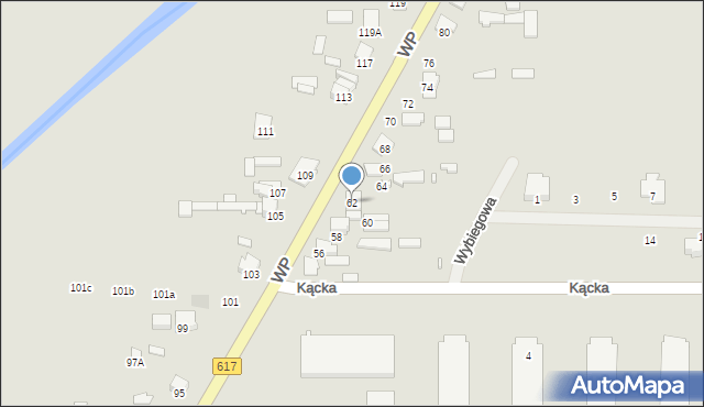 Ciechanów, Wojska Polskiego, 62, mapa Ciechanów