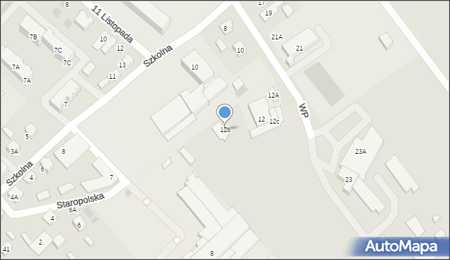 Ciechanowiec, Wojska Polskiego, 12b, mapa Ciechanowiec