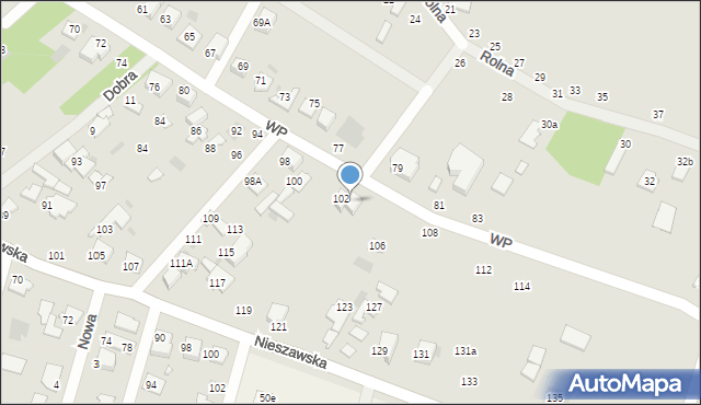 Ciechocinek, Wojska Polskiego, 104, mapa Ciechocinek