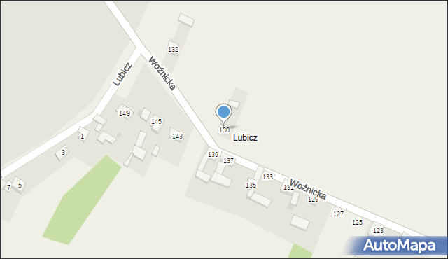 Cynków, Woźnicka, 130, mapa Cynków