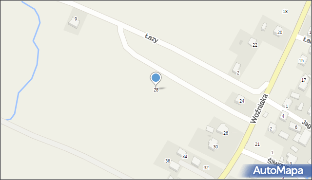 Czaszyn, Woźniaka Romana, ks., 28, mapa Czaszyn