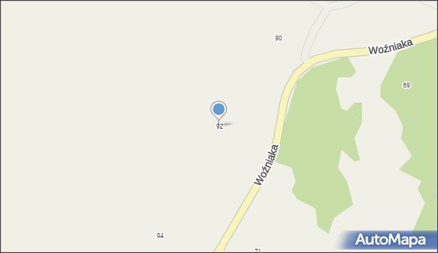 Czaszyn, Woźniaka Romana, ks., 92, mapa Czaszyn