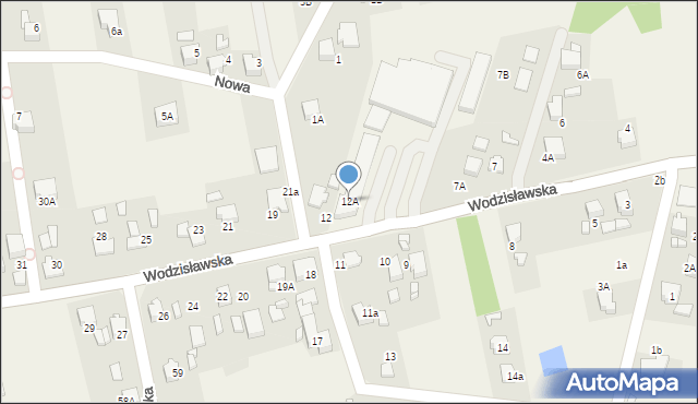 Czyżowice, Wodzisławska, 12A, mapa Czyżowice