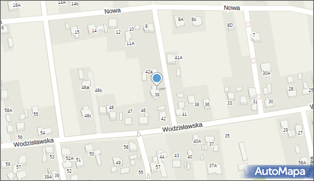 Czyżowice, Wodzisławska, 42B, mapa Czyżowice
