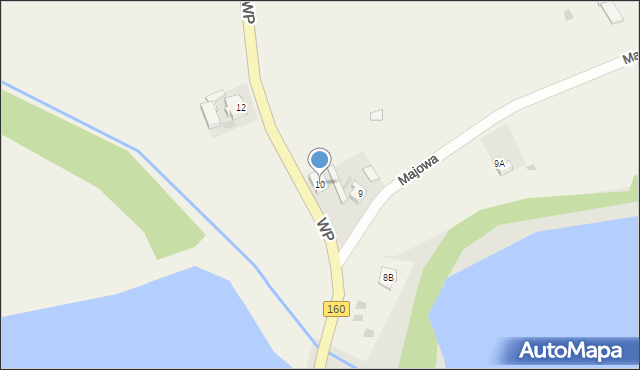 Dobiegniew, Wojska Polskiego, 10, mapa Dobiegniew