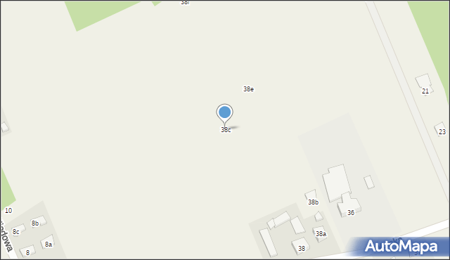 Dobiesz, Wolska, 38c, mapa Dobiesz