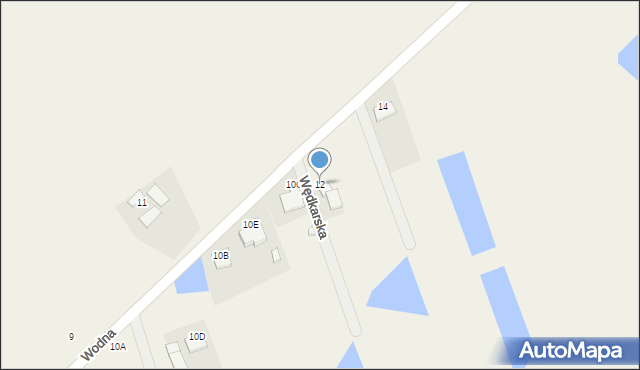 Dobrcz, Wodna, 12, mapa Dobrcz