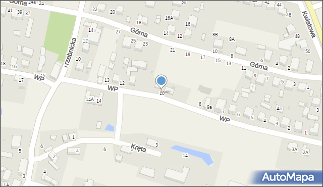 Dobroszyce, Wojska Polskiego, 10, mapa Dobroszyce