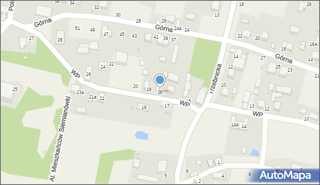Dobroszyce, Wojska Polskiego, 16, mapa Dobroszyce