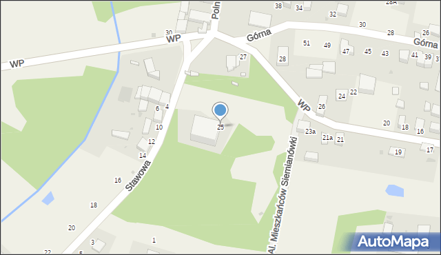 Dobroszyce, Wojska Polskiego, 25, mapa Dobroszyce